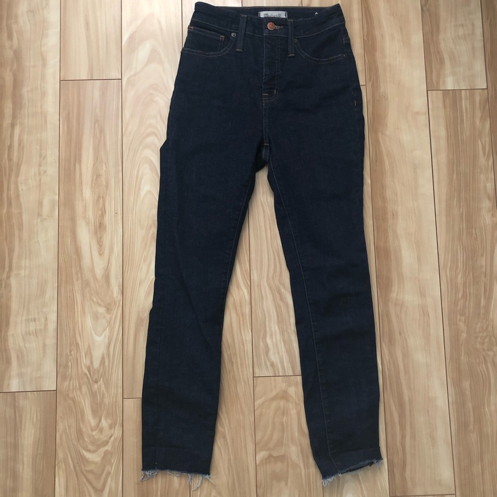 Madewell curvey High rise skinny